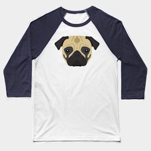 Pug Baseball T-Shirt